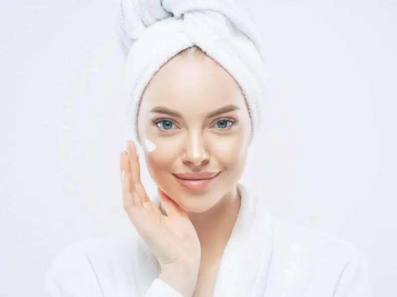 Skincare routine picture